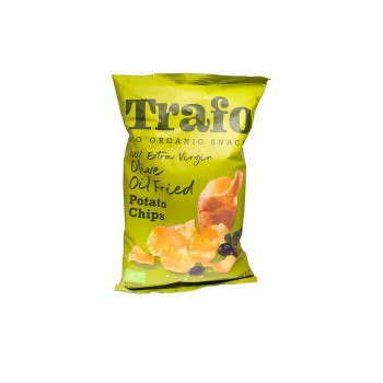Trafo Crisps fried in extra virgin olive oil org 12x 100g