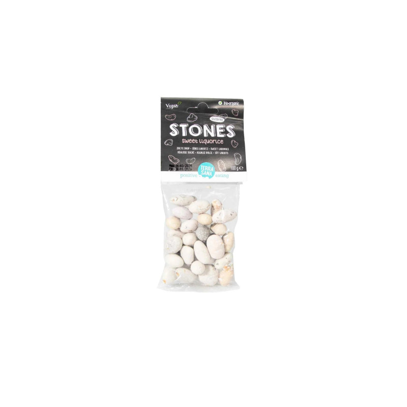 Terrasana Stones Sweet Liquorice 100g