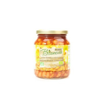 Bionova Baked Organic Beans In Tomato Sauce 6X340G
