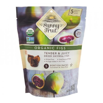 Sunny Fruit Organic Dried Figs, 50g