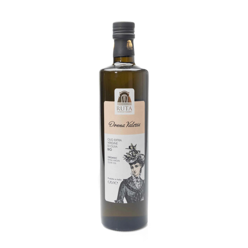 Frantoio Oleario Ruta Donna Valeria Organic Olive Oil, 750Ml