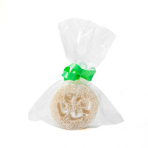 Sea Sponge Organic Loofah Disc Soap Cushion (Vegan Sponge)