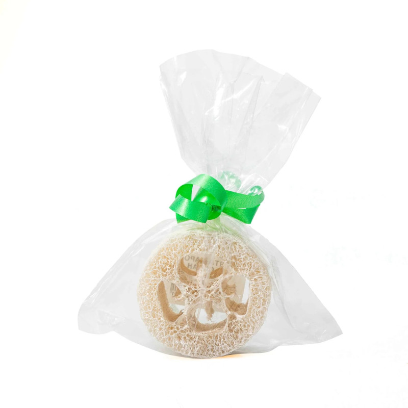 Sea Sponge Organic Loofah Disc Soap Cushion (Vegan Sponge)
