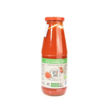 Gusto Sano Organic Mashed Tomatoes Bottle 680g
