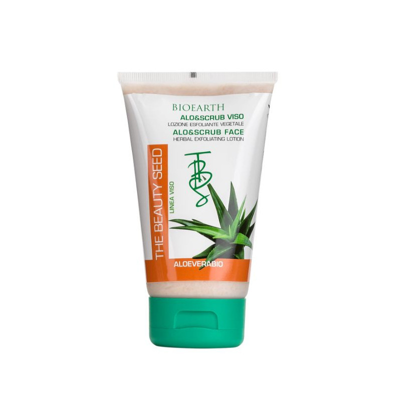 Organic Aloe and Scrub Face 150ml