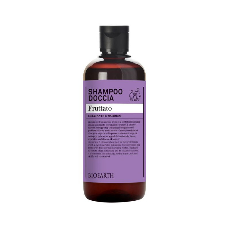 Organic Shampoo Shower Fruttato 500ml