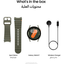 SAMSUNG Galaxy Watch7 Smartwatch, Green, 44mm, Bluetooth, Sleep Coaching, Fitness Tracker