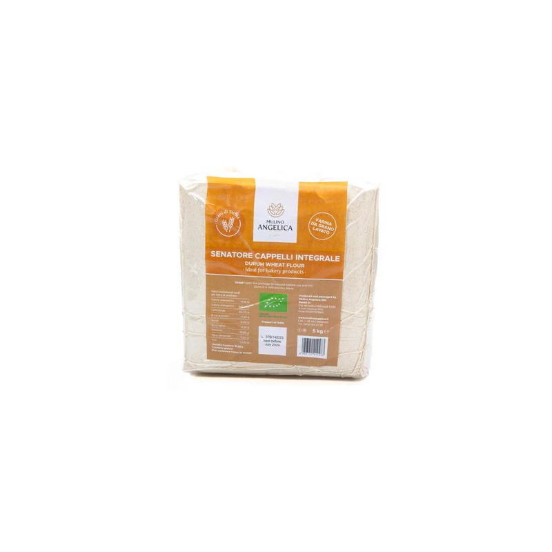 Mulino Angelica Organic Senatore Cappelli Integrale Wheat flour 5kg