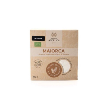 Mulino Angelica Organic Maiorca Integrale Wheat flour 1kg