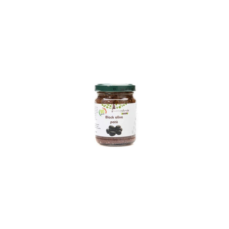Buononaturale Organic Black olive Cream, 120g