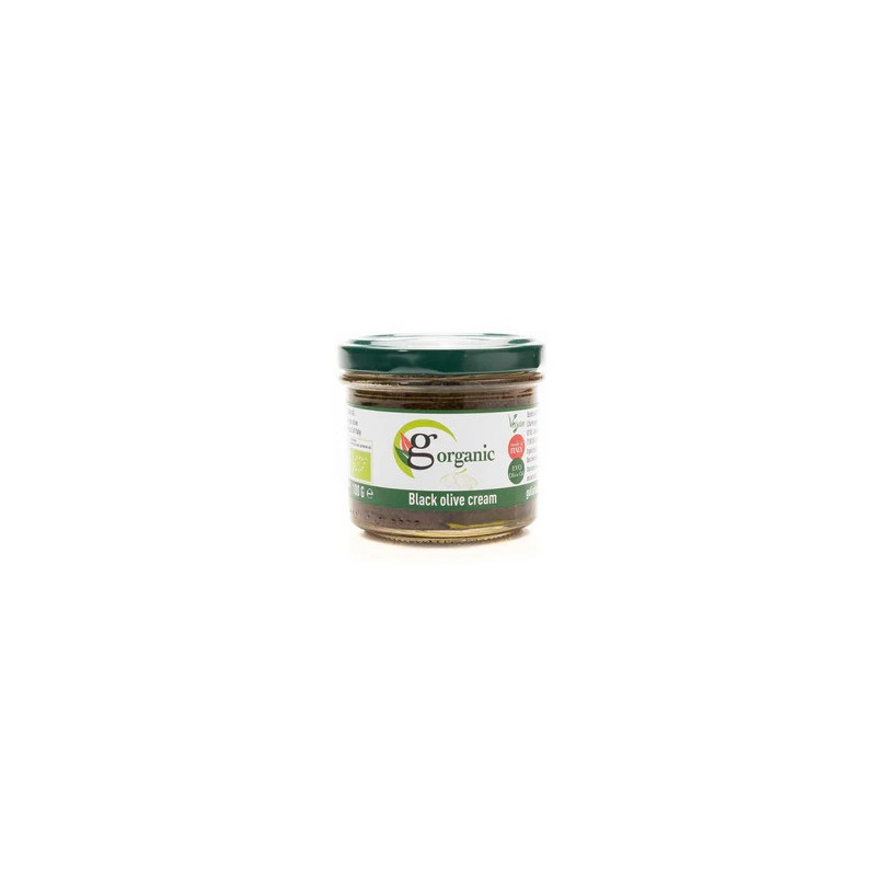 Gulia Food Organic Black Olive Cream 140g