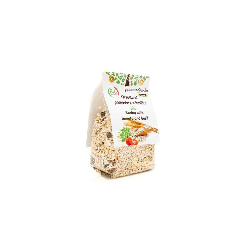 Buononaturale Organic Barley with Tomato and Basil 250g