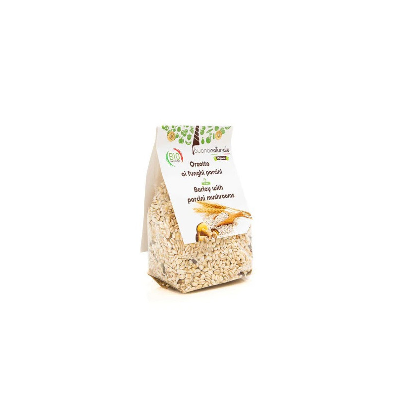 Buononaturale Organic Barley with Porcini Mushrooms 250g