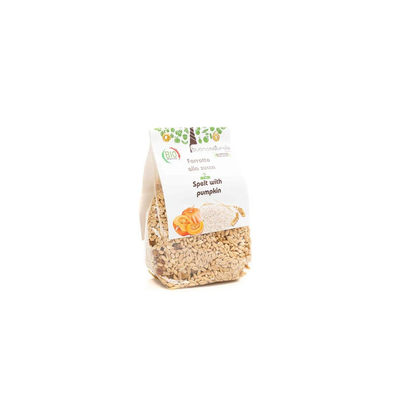 Buononaturale Organic Spelt with Pumpkin 250g