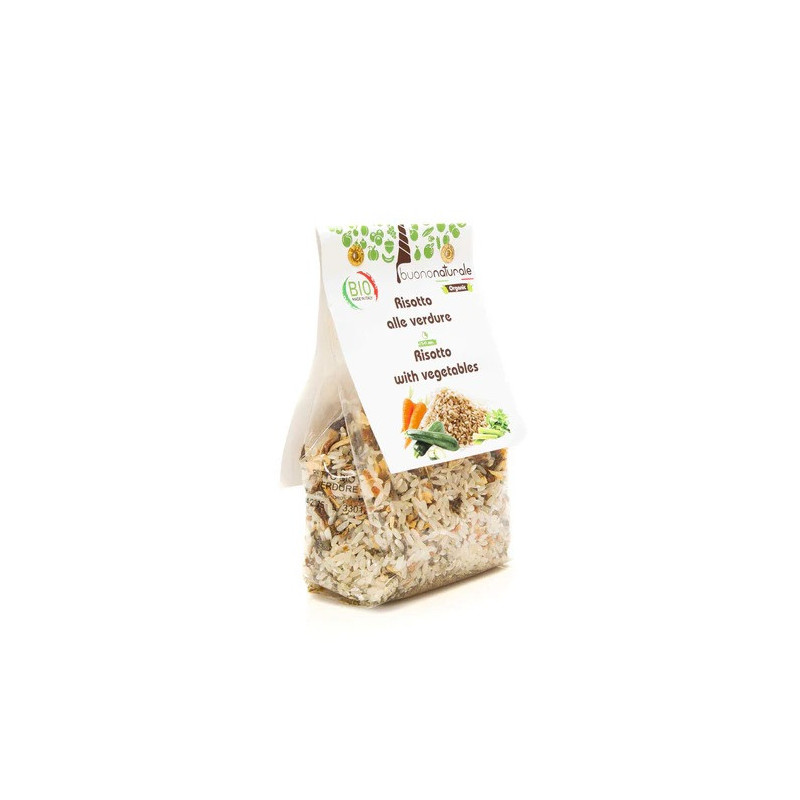 Buononaturale Organic Risotto with Vegetables 250g