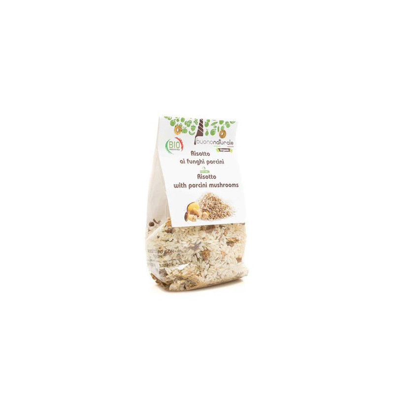 Buononaturale Organic Risotto with Porcini Mushrooms 250g