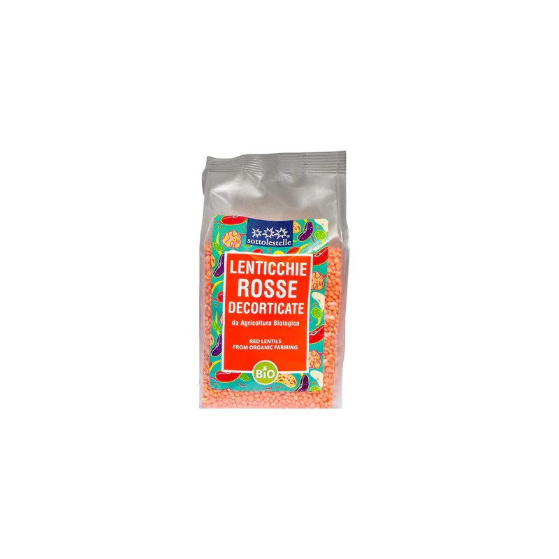 Sottolestelle Organic Red Hulled Lentils 500g