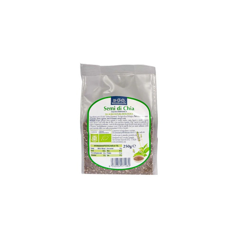 Sottolestelle Organic Chia Seeds, 250g