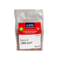 Sottolestelle Organic Dark Flax Seeds Semi di Lino Scuri, 250g