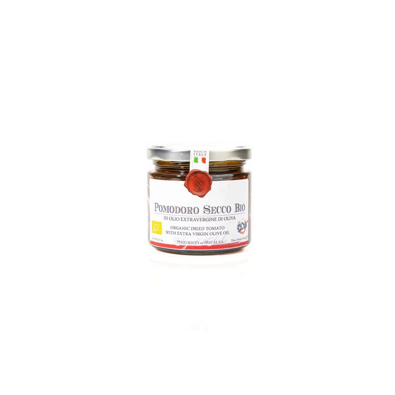 Frantoi Cutrera Organic Dried Tomato With Extra Virgin Olive Oil 190g