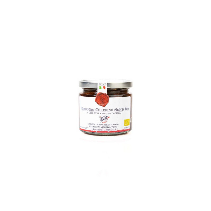Frantoi Cutrera Organic Dried Cherry Tomato With Extra Virgin Olive Oil 190g