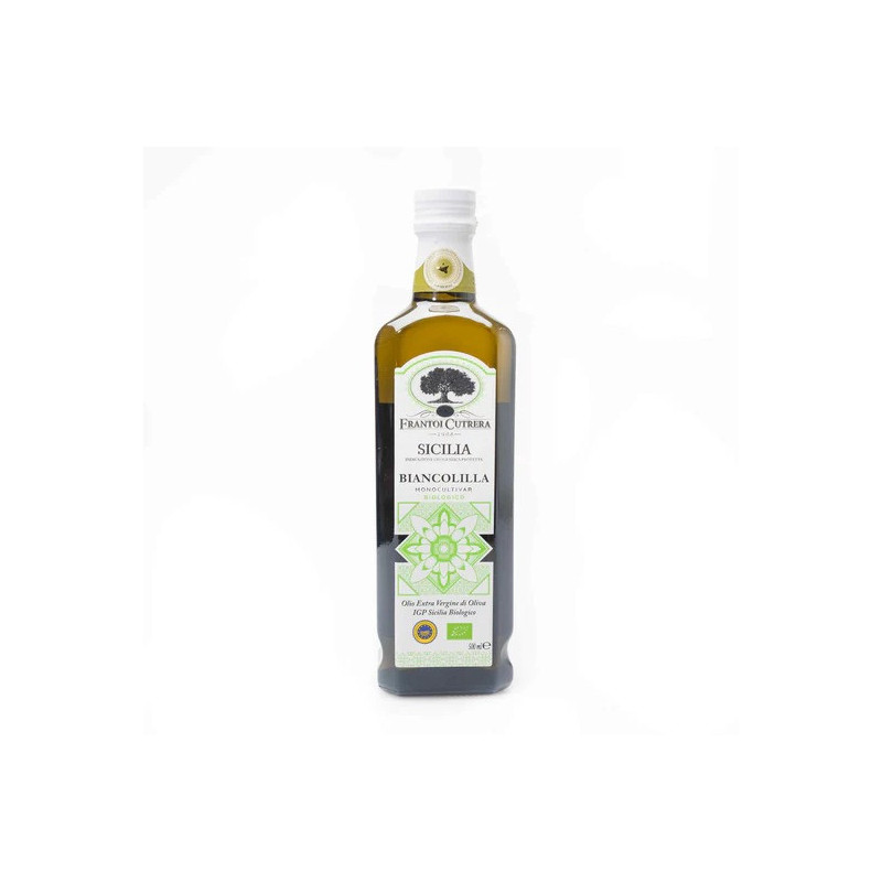 Frantoi Cutrera Organic Biancolilla Extra Virgin Olive Oil, 500ml