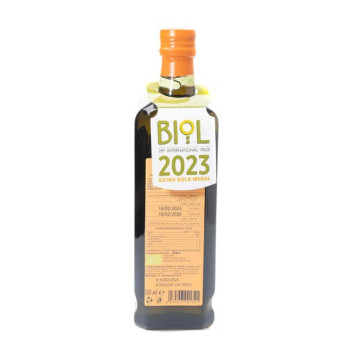 Frantoi Cutrera Organic Extra Virgin Olive Oil P.D.O. Monti Iblei Gulfi Bottle, 500ml