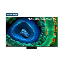 Tcl 65 Inch Premium Qd-Mini LED  4K TV, Aipq Pro Processor, 144Hz Vrr, 65C855