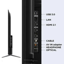 Tcl 75 Inch Qled 4K Ultra HD Google TV With Dolby Vision And Dolby Atmos, 2023, 75C645
