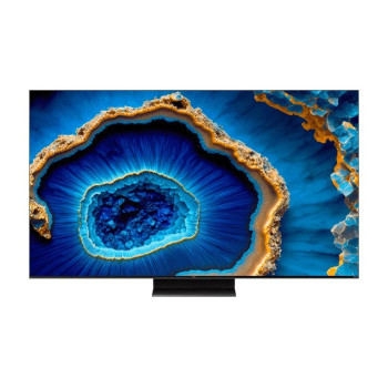 Tcl 75 Inch 4K Ultra HD Smart Qd-Mini LED Google TV, 75C755 (Black)