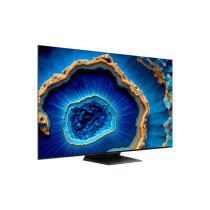 Tcl 75 Inch 4K Ultra HD Smart Qd-Mini LED  Google TV, 75C755 (Black)
