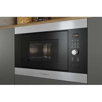 Ariston Built In Microwave 4 In 1 Capacity 25L Type Combi Mw + Grill Inox Colour, MF25GUKIXA