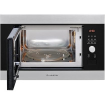 Ariston Built In Microwave 4 In 1 Capacity 25L Type Combi Mw + Grill Inox Colour, MF25GUKIXA