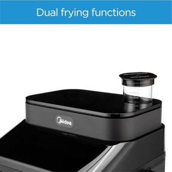 Midea Air Fryer/Digital/1650W, 7L/8, MFCY75A2, Black