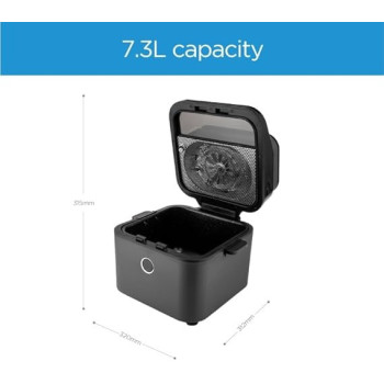 Midea Air Fryer/Digital/1650W, 7L/8, MFCY75A2, Black