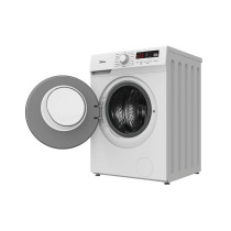Midea 7KG Front Load Washing Machine, 1400 RPM, 15 Programs, Fully Automatic Washer With Bigger Door, Digital LED Display, Child Lock, Baby Care, Hygiene Pro Functions, MFN70