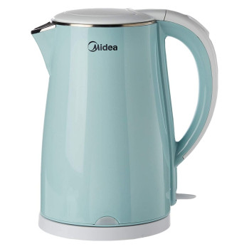 Midea Electric Kettle Double Wall Wireless,Light Green, MKHJ1705G