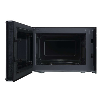Midea 20 Liters Solo Microwave Oven With 5 Power Levels, 700W, Child-Safety-Lock, Defrost Function, 35 Minutes Timer, Fast Reheat, Push Button Door Opening, Good For Home And Office, Black Small, MMC21BK
