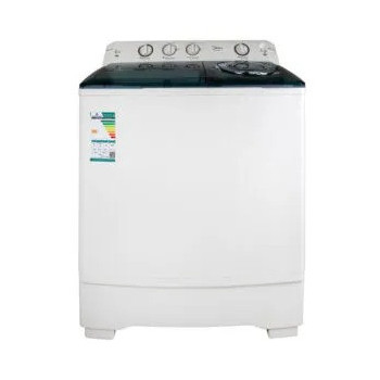 Midea 14Kg Twin Tub Washing Machine White, MT100W160W-GCC