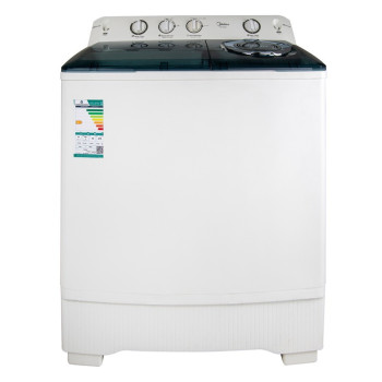 Midea 14Kg Twin Tub Washing Machine White, MT100W160W-GCC
