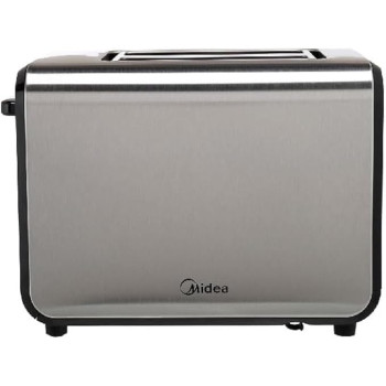 Midea Toaster 2 Slots, 950W With Adjustable Browning Control, Removable Crumb Tray, Automatic Pop Up, Defrost, Cancel,Warm, Auto Power Cut Off Function, 7 Level Settings, MTRW2L20W