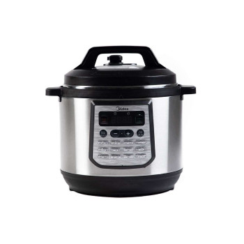 Midea, Pressure Cooker 8Liters, 1200W, Silver, MY-CS8001WP