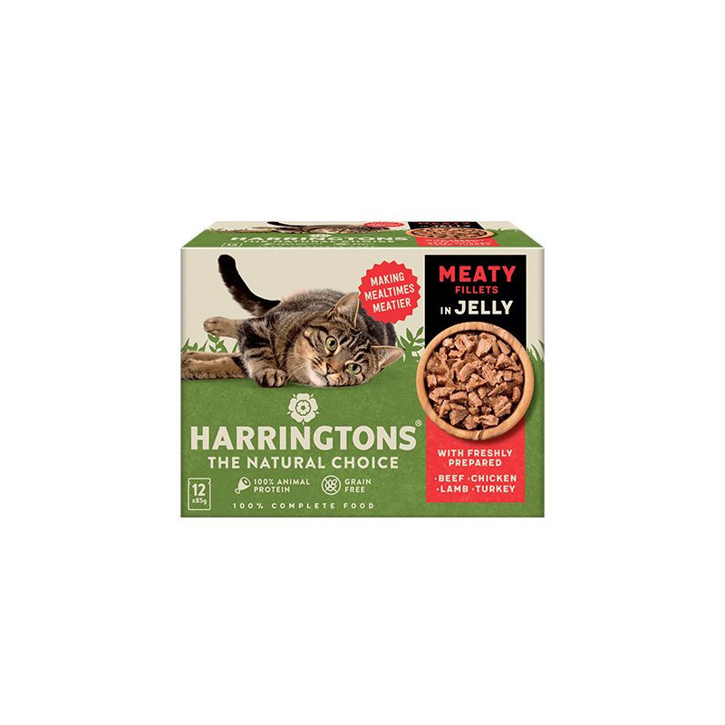 Harringtons Meat In Jelly Wet Cat Food Multipack