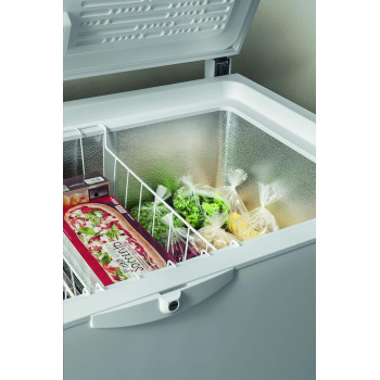 Ariston 251 Liters Single Door Chest Freezer, Deep Freezer With Storage Basket, Adjustable Temperature, AR340T