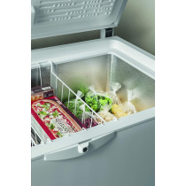 Ariston 251 Liters Single Door Chest Freezer, Deep Freezer With Storage Basket, Adjustable Temperature, AR340T