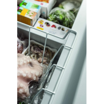 Ariston 251 Liters Single Door Chest Freezer, Deep Freezer With Storage Basket, Adjustable Temperature, AR340T