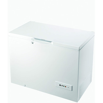 Ariston 311 Ltr Single Door Chest Freezer Large Deep Freezer With Storage Basket White, AR420T