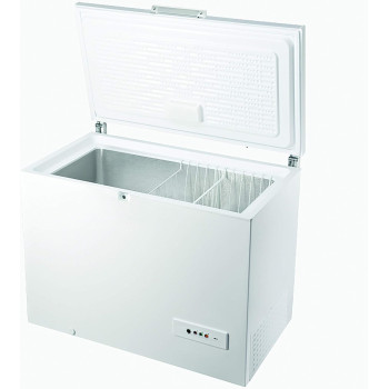 Ariston 311 Ltr Single Door Chest Freezer Large Deep Freezer With Storage Basket White, AR420T