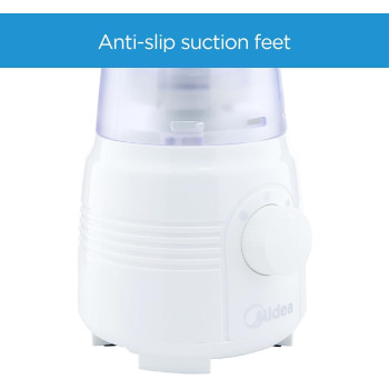 Midea Blender, Power 400W, 2 Speeds Plus Pulse With Miller Bl2516AG, White