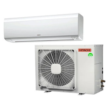 Hitachi 1.5 Ton Split Air Conditioner With Rotary Compressor 18000 BTU And R410 White, CMOS018EEDA2EB
